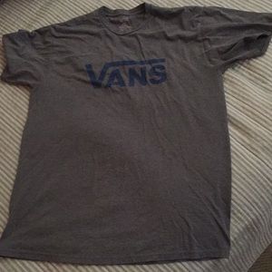 Gray Vans t shirt